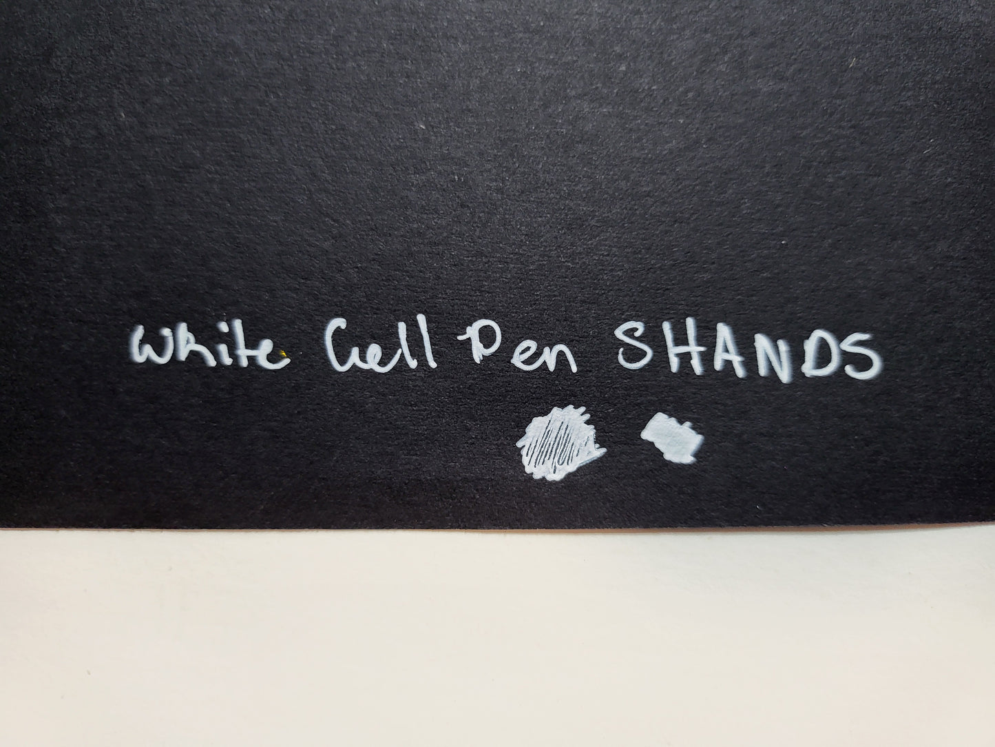 SHANDS | White Gel Pen | 0.8mm