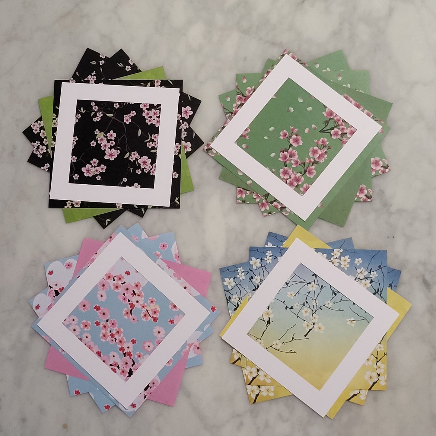 Make it! Card Kit | #002 Iris Folding - Square | Greeting Card Kit
