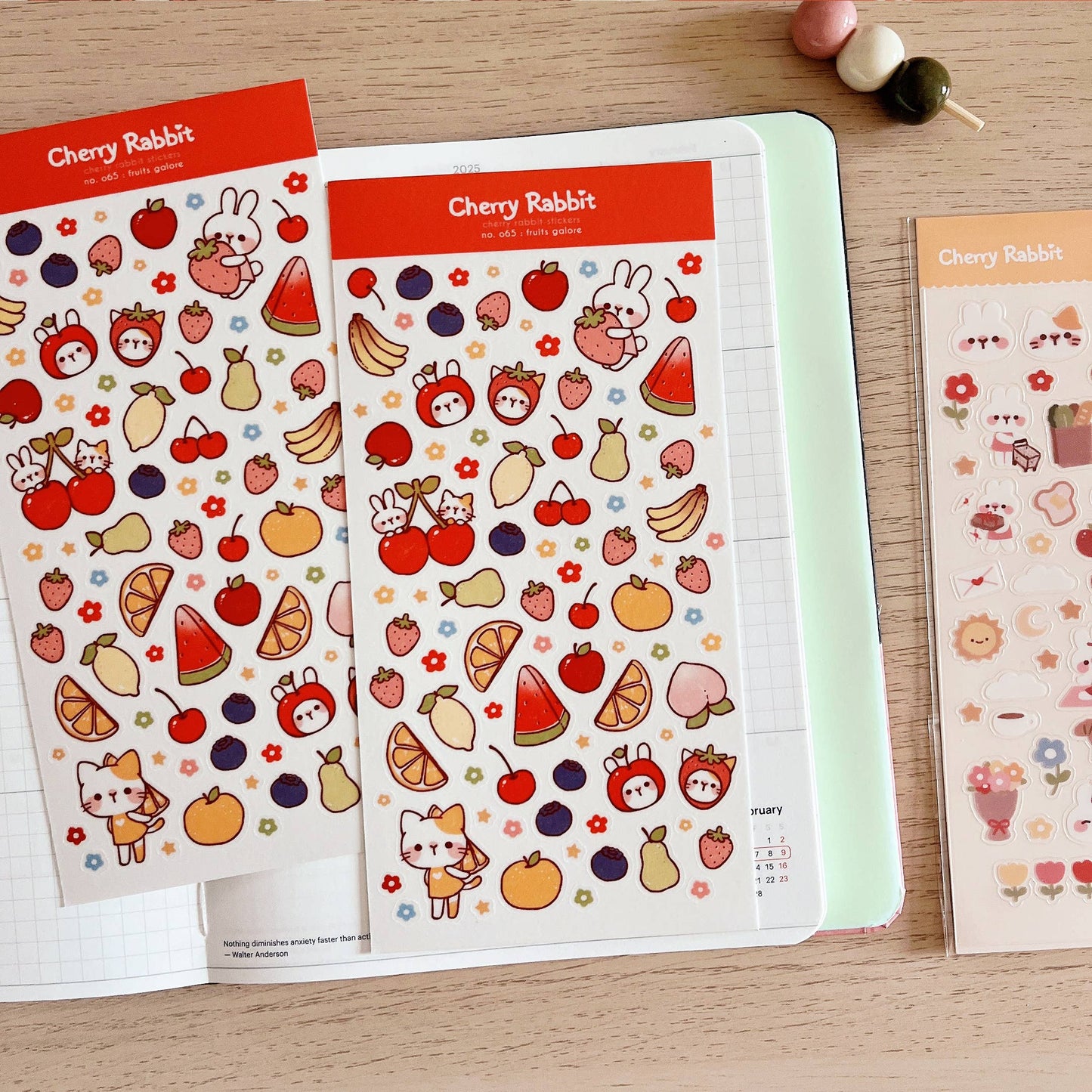 Fruits Sticker Sheet