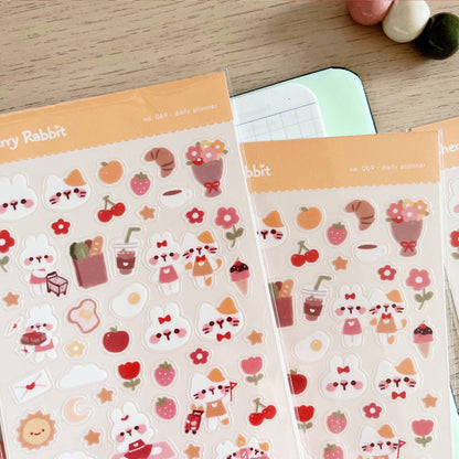 Daily Planner Sticker Sheet