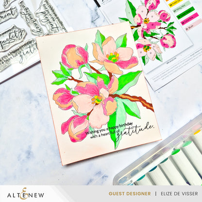 Altenew | Paint-by-Number: Instant Artist - Artistic Blooms (4 Sheets)