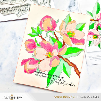 Altenew | Paint-by-Number: Instant Artist - Artistic Blooms (4 Sheets)