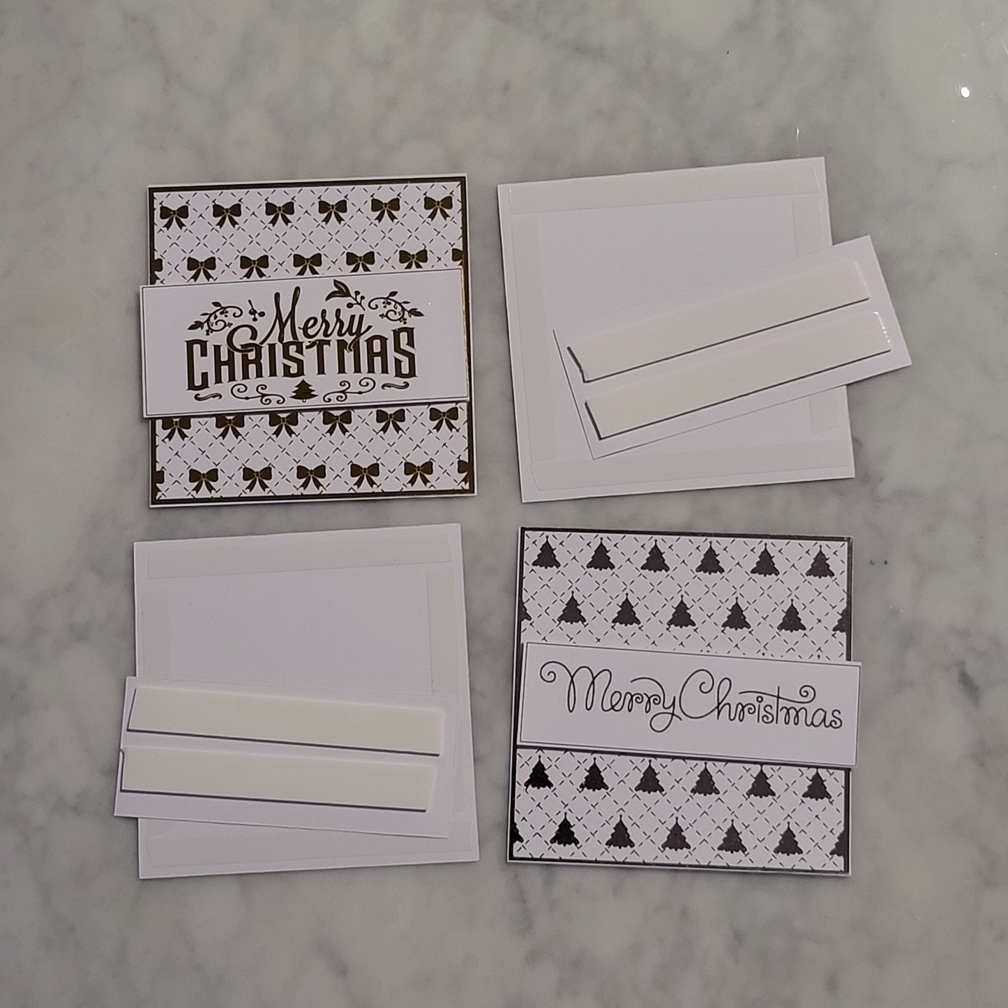 Make it! Card Kit | #001 Foiled Christmas | Greeting Card Kit