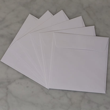 APPLE FLOWER | Large Blank Greeting Cards and Envelopes | 6pk |