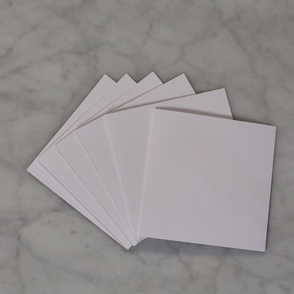 APPLE FLOWER | Small Blank Greeting Cards and Envelopes | 6pk |