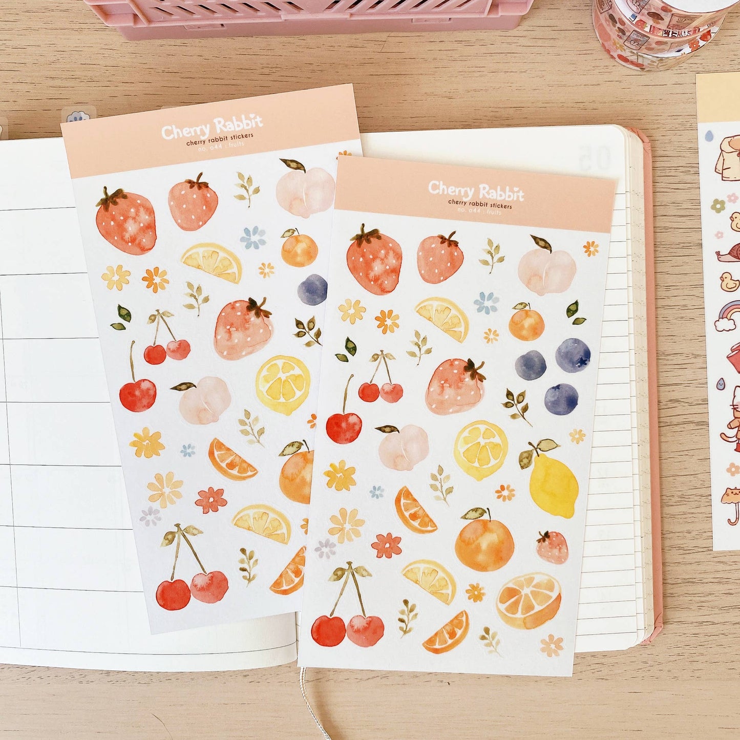 Fruits Sticker Sheet