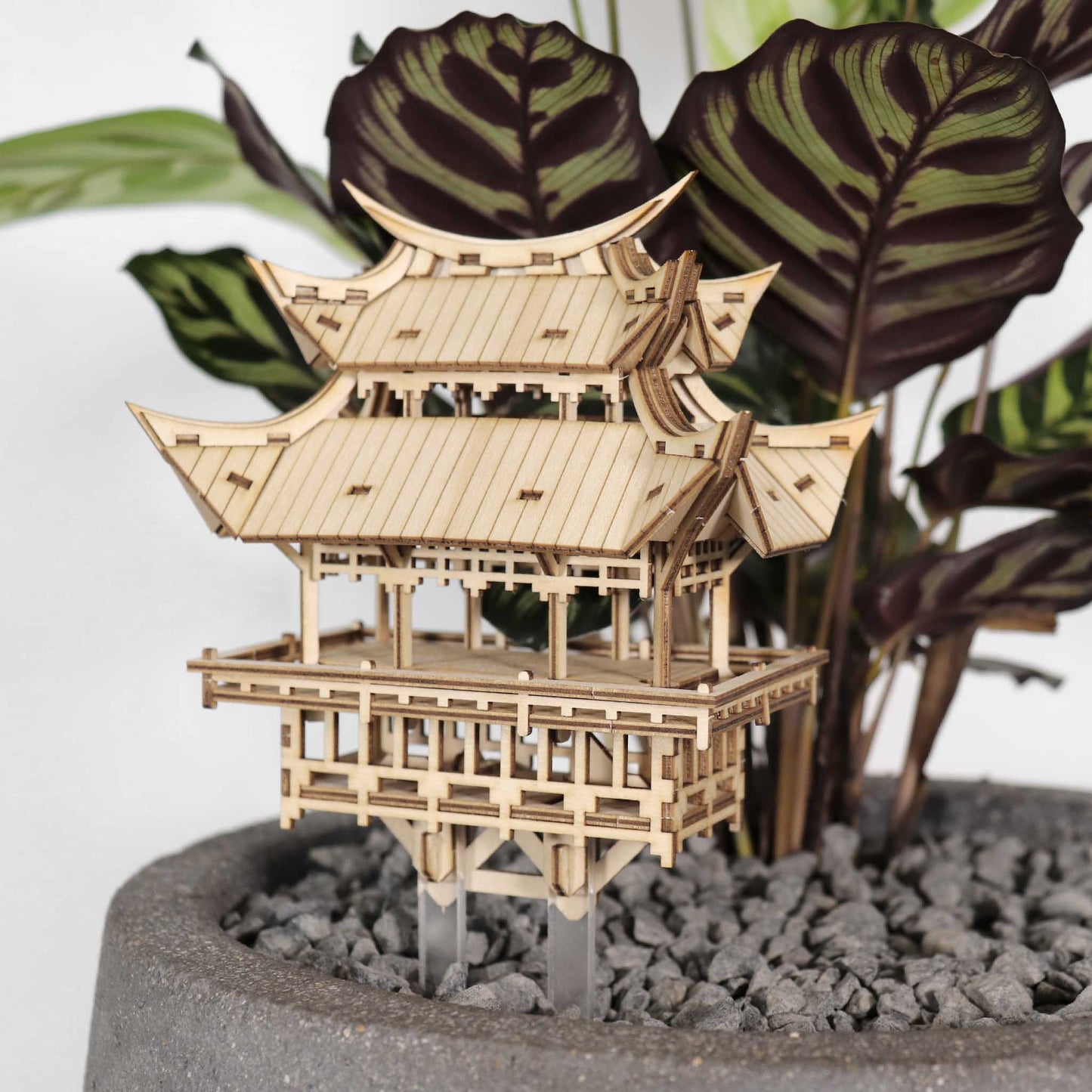 Laser Cut Model | Tiny Treehouses | Temple of Gratitude