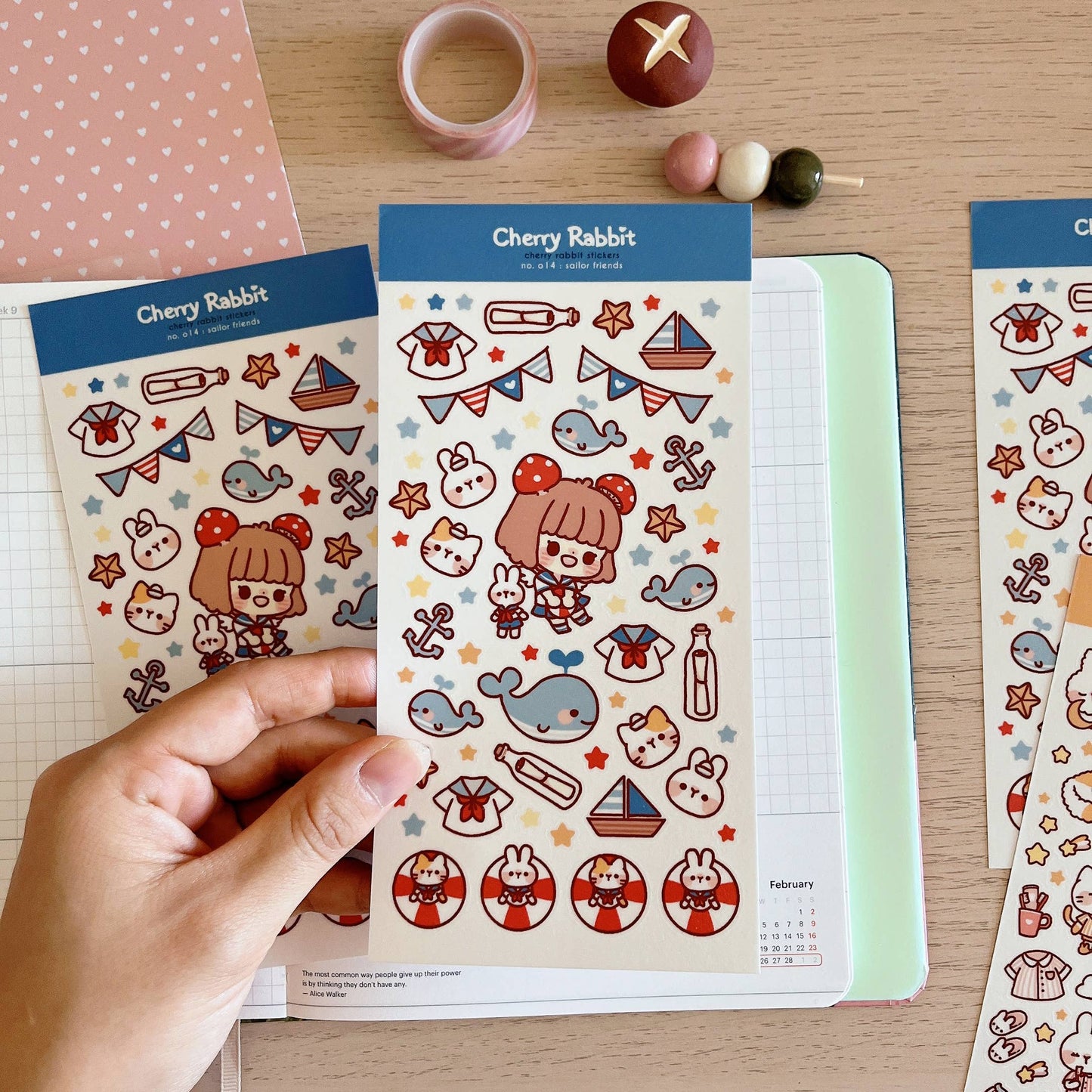 Sailor Friends Sticker Sheet