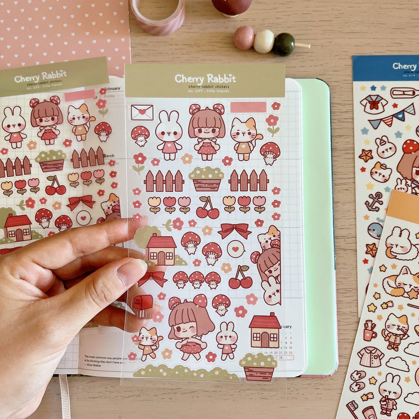 Little Friends Sticker Sheet