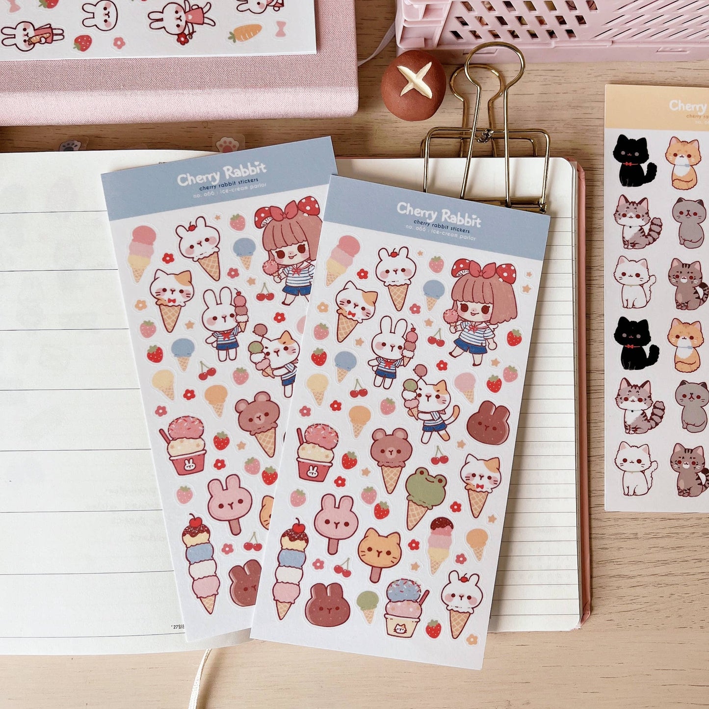 Ice-cream Sticker Sheet