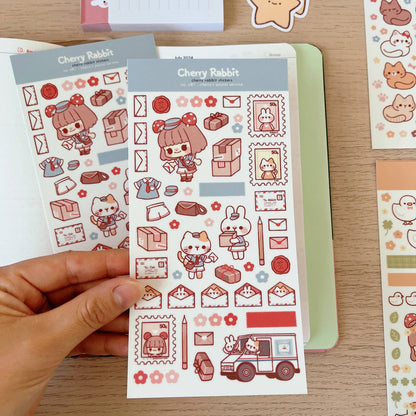 Cherry's Postal Service Sticker Sheet