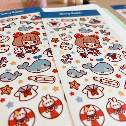 Sailor Friends Sticker Sheet