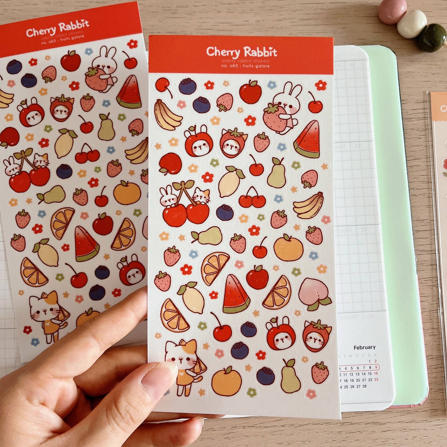 Fruits Sticker Sheet