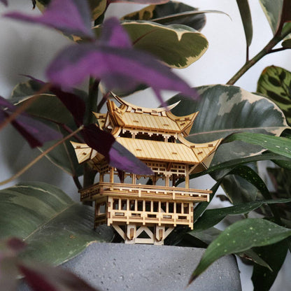 Laser Cut Model | Tiny Treehouses | Temple of Gratitude