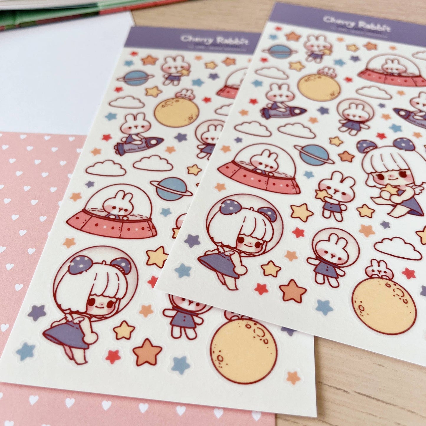 Space Adventure Sticker Sheet