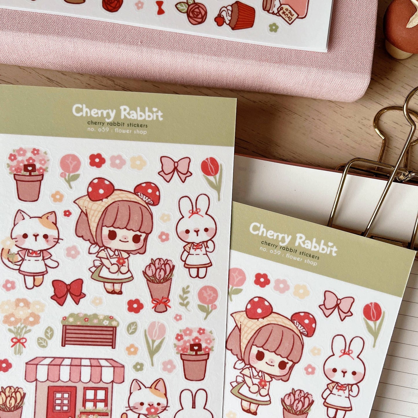 Flower Shop Sticker Sheet