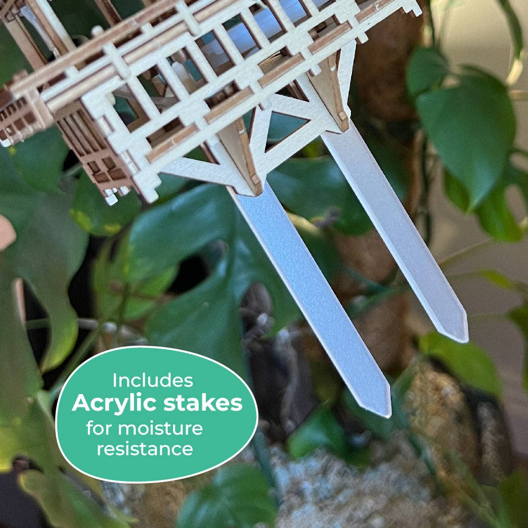 Laser Cut Model | Tiny Treehouses | Temple of Gratitude