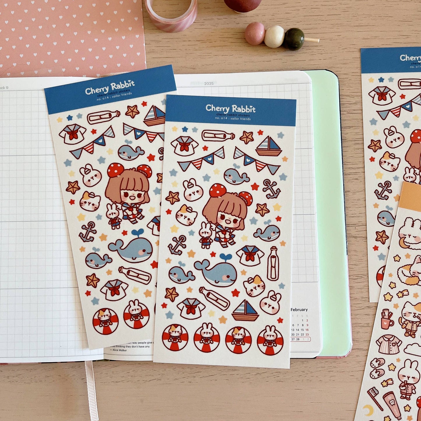 Sailor Friends Sticker Sheet