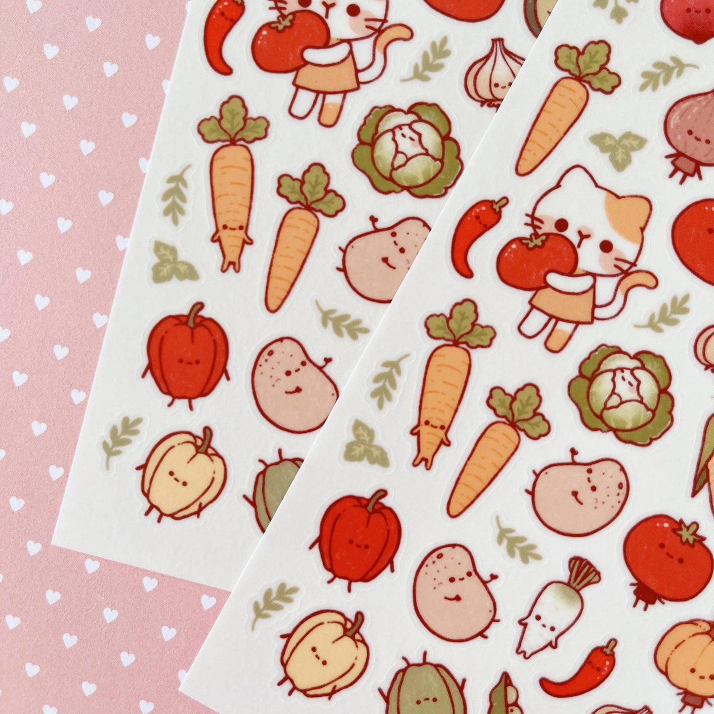 Veggie Friends Sticker Sheet