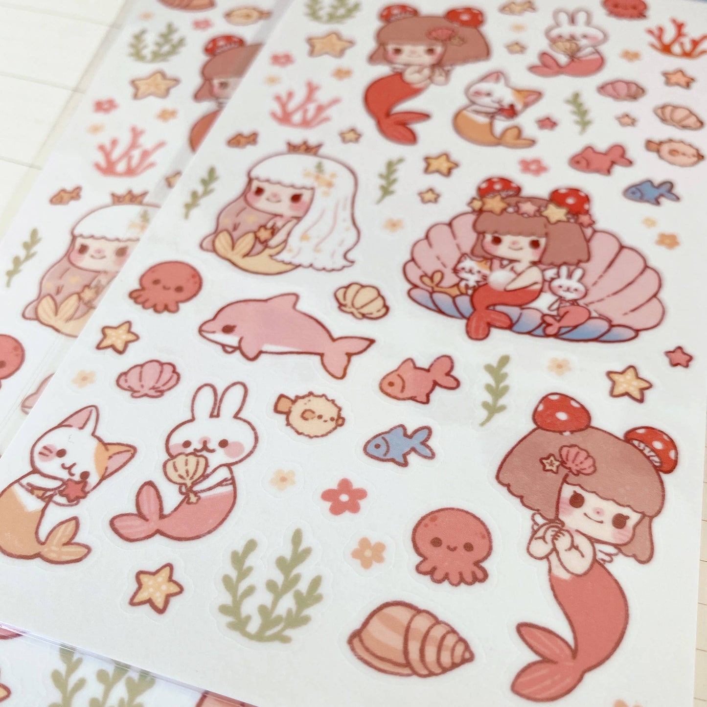 Mermaids Sticker Sheet