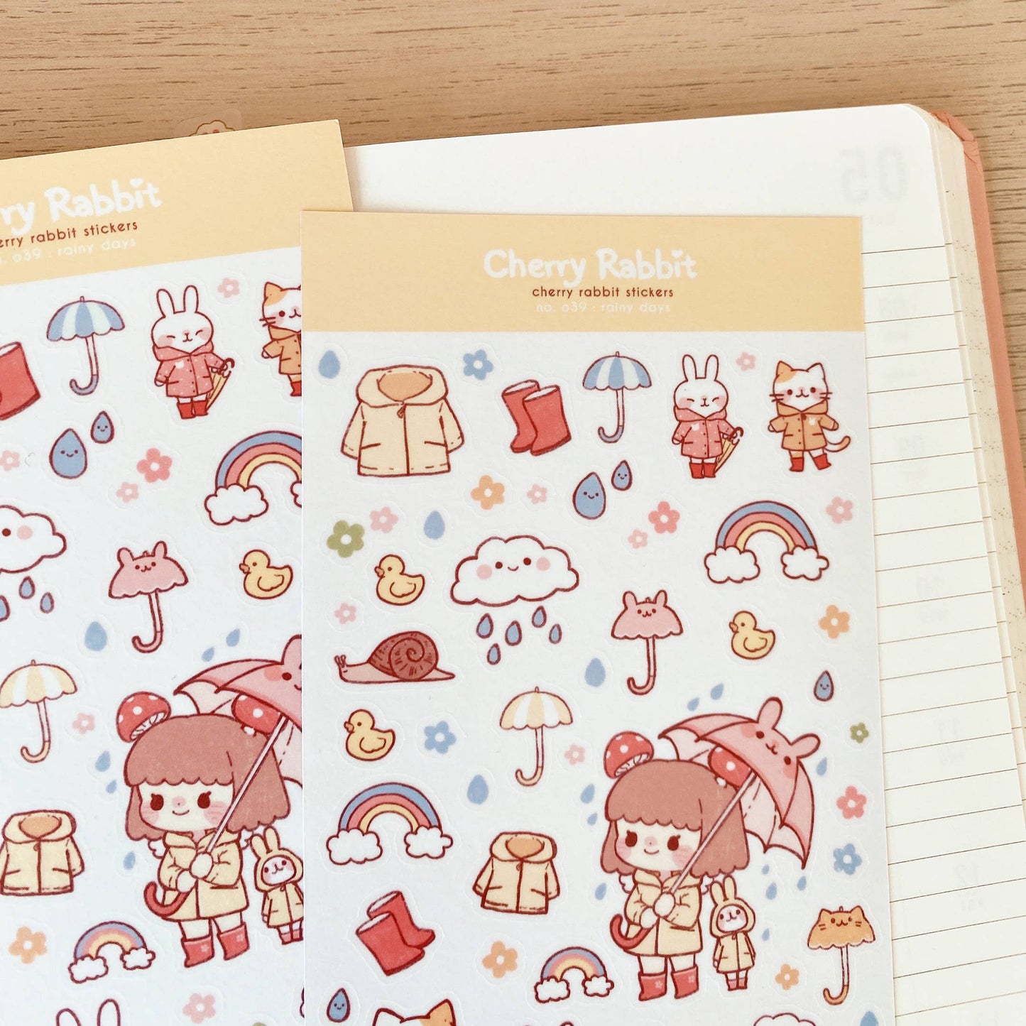 Rainy Days Sticker Sheet