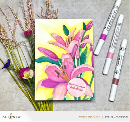 Altenew | Paint-by-Number: Instant Artist - Artistic Blooms (4 Sheets)