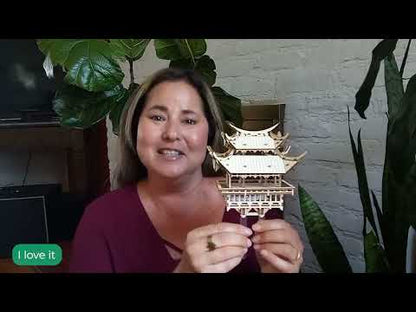 Laser Cut Model | Tiny Treehouses | Temple of Gratitude